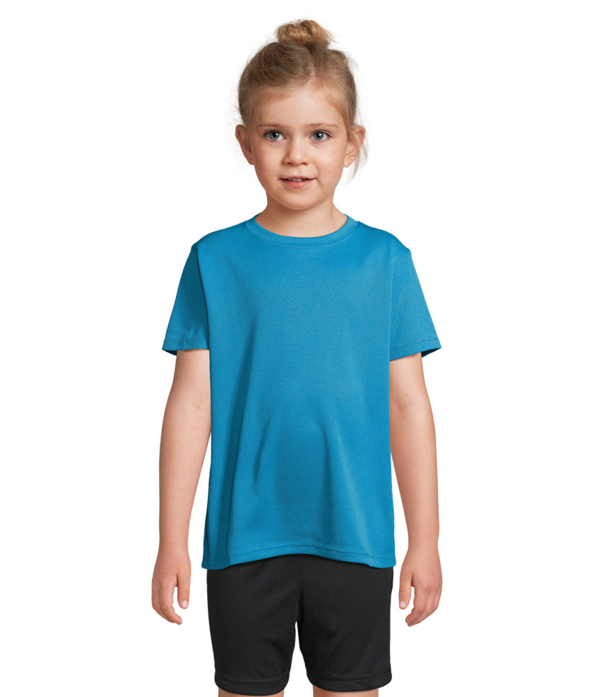 Logo trade promotional items image of: SPRINT KIDS SPORTS T-SHIRT