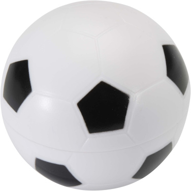 Logotrade promotional merchandise picture of: Zuri football-shaped vanilla lip balm with SPF 15