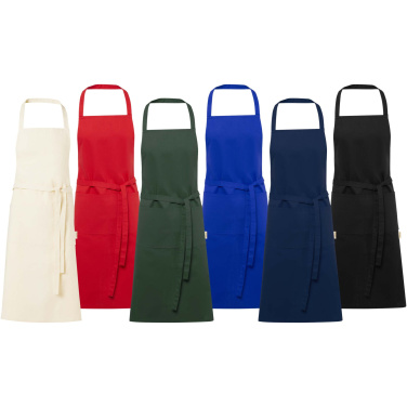 Logo trade promotional giveaway photo of: Odisha 200 g/m² OCS organic apron