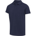 Graphite 180 g/m² short sleeve unisex OCS organic polo, Navy