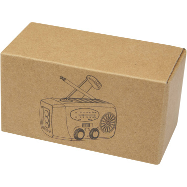 Logo trade promotional products picture of: Avior RCS recycled plastic emergency radio