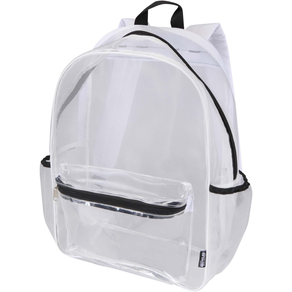 Logotrade promotional product picture of: Mesh GRS recycled backpack 18L