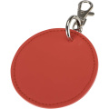 Resi Plus GRS recycled round charm keychain, Brick
