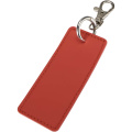 Resi Plus GRS recycled rectangle charm keychain, Brick