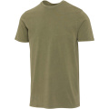 Nanaimo 160 g/m2 short sleeve washed men's t-shirt, Forest Green