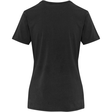 Logo trade promotional merchandise image of: Nanaimo 160 g/m2 short sleeve washed women's t-shirt