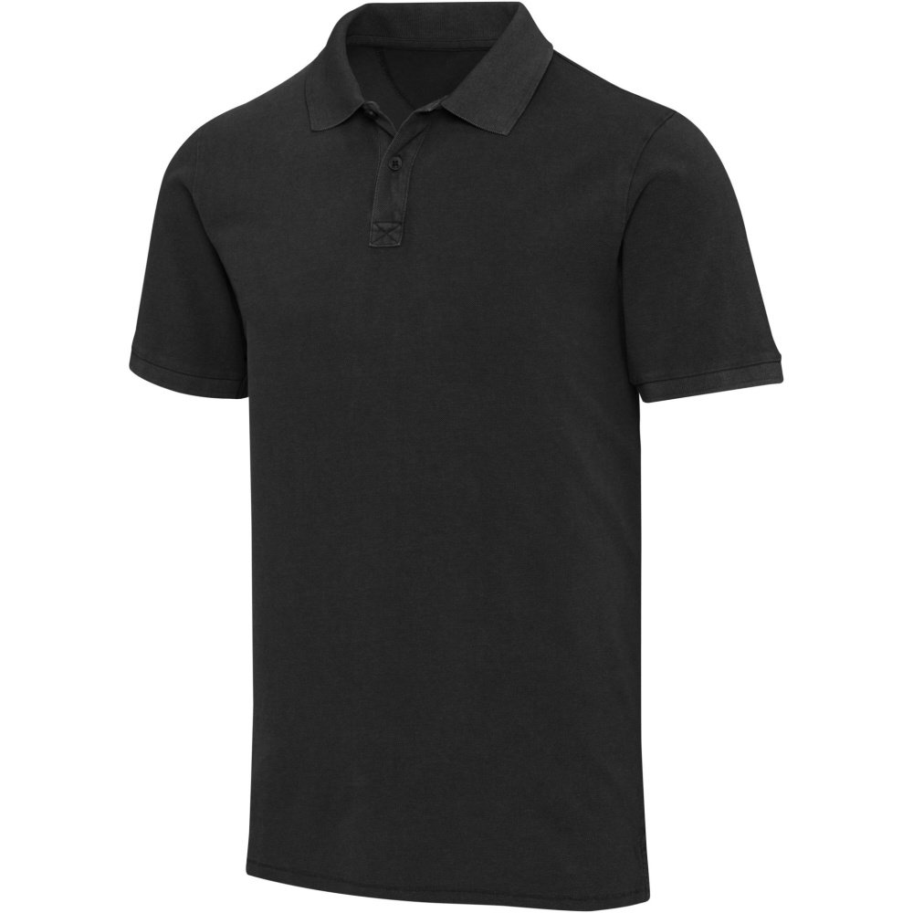 Logo trade corporate gifts image of: Calgary 200 g/m2 washed men's polo
