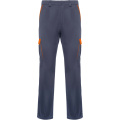 Trooper 250 g/m2 workwear trousers, Lead / Orange