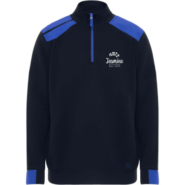 Logo trade promotional merchandise picture of: Maverick 280 g/m2 men's half zip sweater