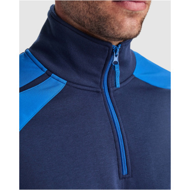 Logotrade advertising product picture of: Maverick 280 g/m2 men's half zip sweater