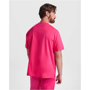 Logo trade promotional gifts image of: Panacea 160 g/m2 unisex short sleeve service top 