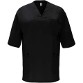 Panacea 160 g/m2 unisex short sleeve service top , Black