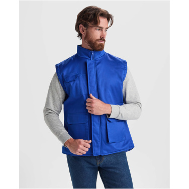 Logo trade promotional merchandise picture of: Amanzor multi-purpose workwear bodywarmer with high neck