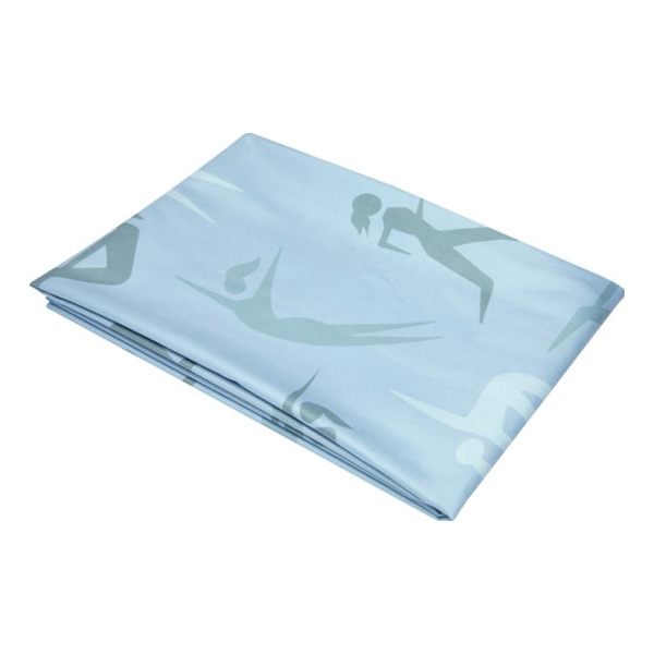 Logo trade business gift photo of: Daisy sublimation microfiber towel 70x140 cm