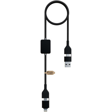 Logo trade promotional item photo of: SCX.design C32 60W switch charging cable with light-up logo