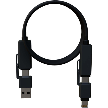 Logo trade promotional items image of: SCX.design C59 100W magnetic silicone charging cable