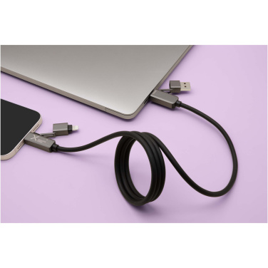 Logo trade promotional gift photo of: SCX.design C59 100W magnetic silicone charging cable