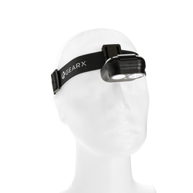 Logo trade promotional giveaways picture of: Gear X RCS rPlastic head torch with motion sensor
