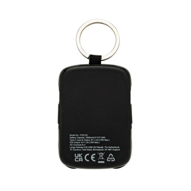 Logo trade advertising products image of: Nexo RCS keychain 2000 mah powerbank with integrated cables