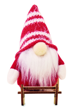 Logotrade corporate gift image of: Gnome on wooden sleigh