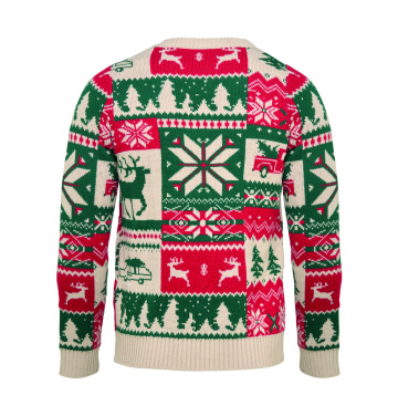 Logo trade advertising products image of: Christmas knitted sweater L-XL