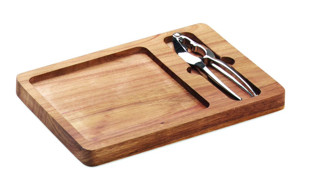 Logotrade promotional product picture of: Acacia nut cracker set