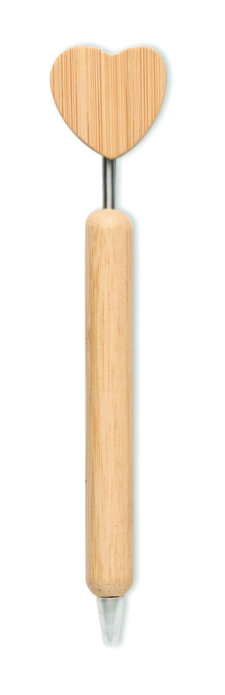 Logotrade business gifts photo of: Bamboo heart ball pen