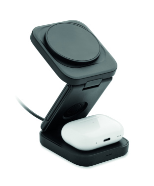 Logotrade advertising products photo of: 3in1 foldable charging station