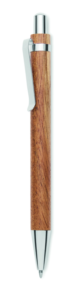 Logotrade promotional items photo of: Acacia wood ball pen