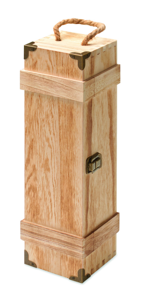 Logotrade promotional product image of: Paulownia wood wine gift box