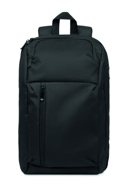 Logotrade promotional products photo of: 15" RPET laptop backpack 15L
