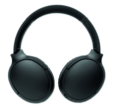 Logo trade promotional merchandise photo of: Foldable headphones in pouch