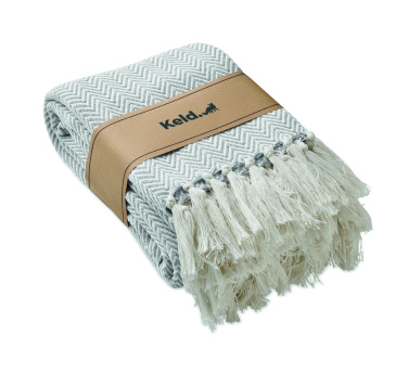 Logo trade promotional giveaway photo of: Recycled polycotton blanket