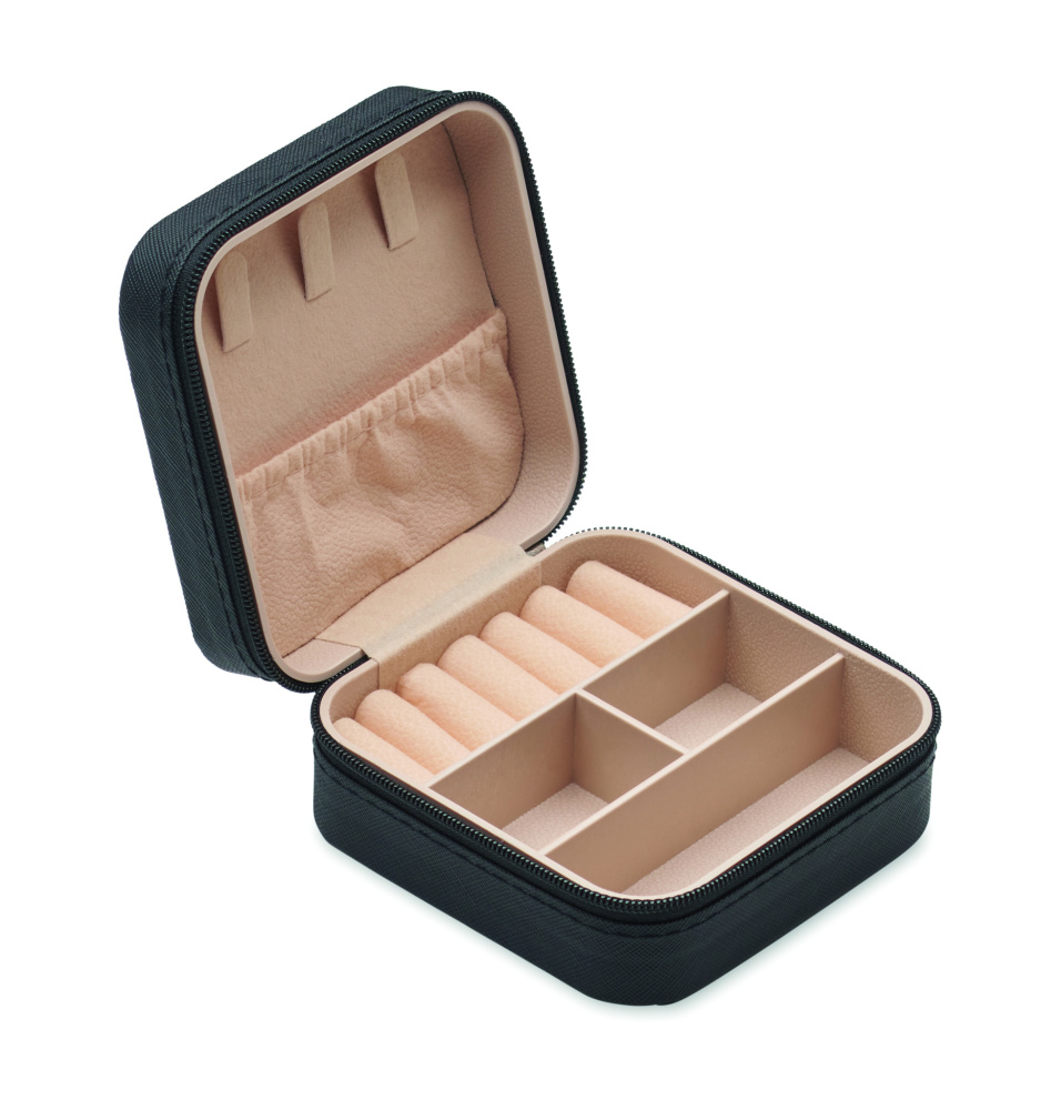 Logo trade advertising products picture of: PU Travel jewellery box