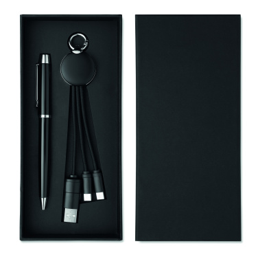 Logo trade corporate gift photo of: 2 piece gift set in box