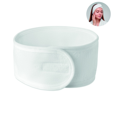 Logo trade corporate gifts image of: Adjustable microfibre hairband
