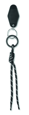 Logotrade advertising product image of: Braided rope with tag keyring