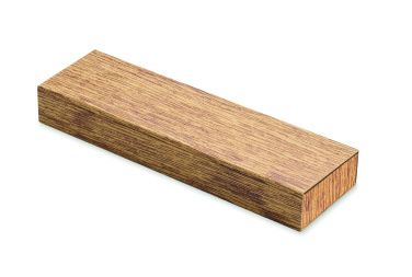 Logotrade business gift image of: Acacia wood pen and pencil set