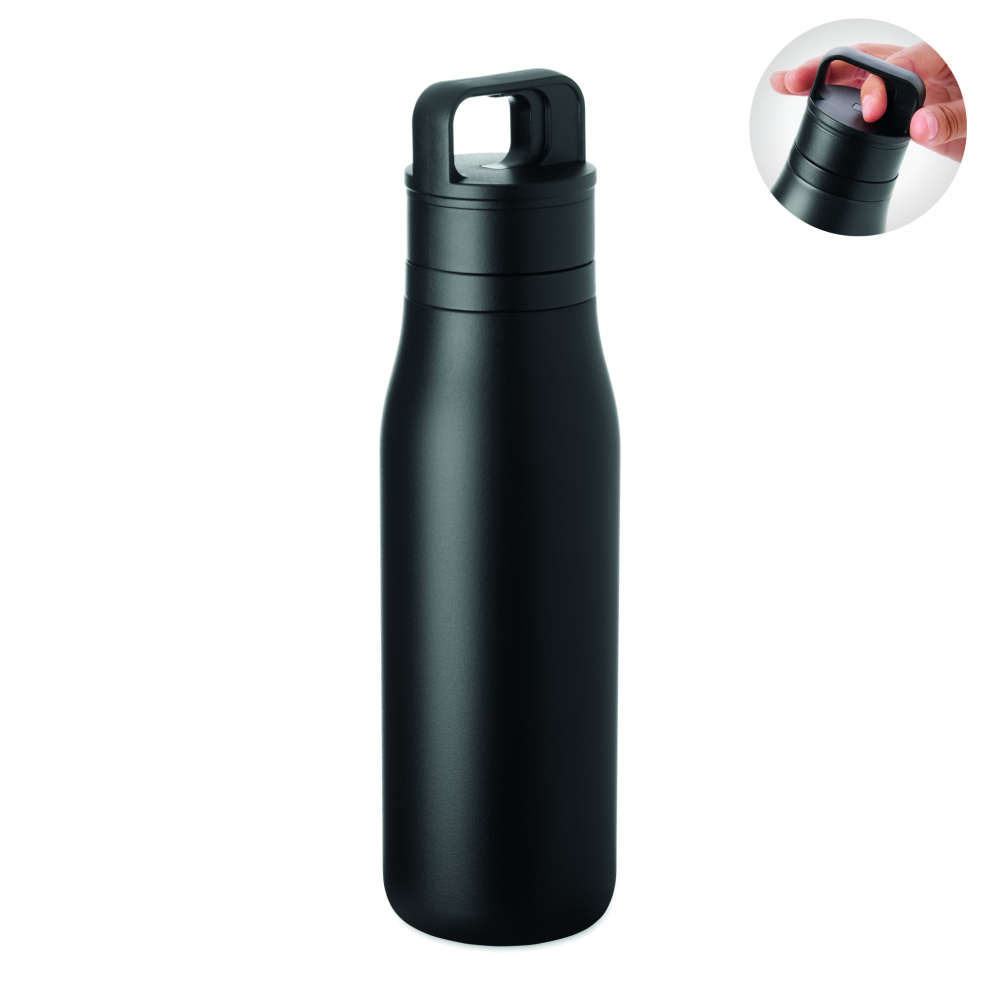 Logo trade promotional giveaways picture of: Double wall bottle 500ml