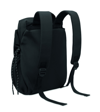 Logo trade promotional giveaways image of: 16" laptop nylon backpack 17L
