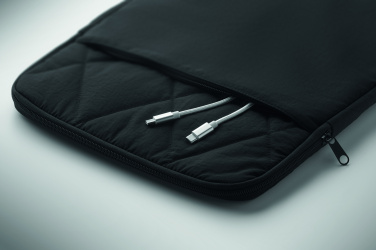 Logo trade advertising products image of: Nylon laptop pouch 15"