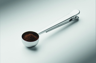 Logo trade promotional giveaways picture of: Coffee scoop with bag clip