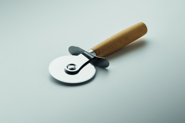 Logotrade promotional merchandise picture of: Bamboo pizza board & cutter