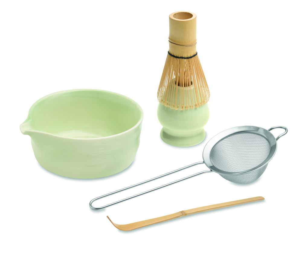 Logo trade promotional gifts picture of: Matcha set 5 pcs