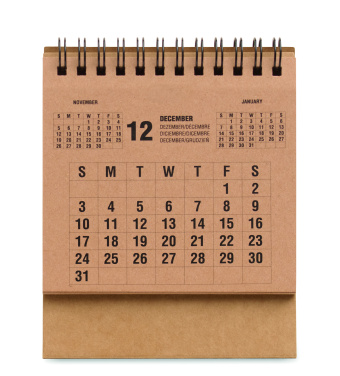 Logotrade promotional giveaway image of: 4-year desktop calendar