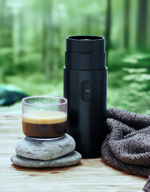 Logo trade corporate gifts image of: Portable coffee machine