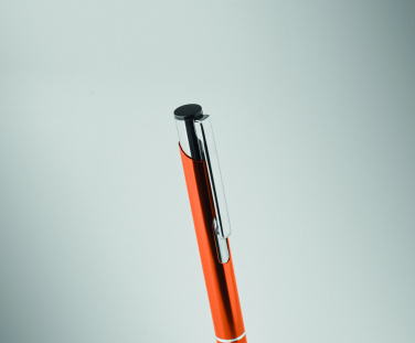 Logotrade promotional merchandise image of: Push button aluminium pen BERN