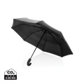 KENTO URBAN 21'' AWARE™ 190T RPET auto open/close umbrella, black
