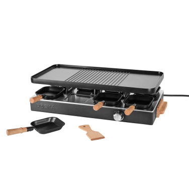 Logo trade advertising product photo of: BOSKA Raclette Gourmet Party, 8 Person (EU Type F)