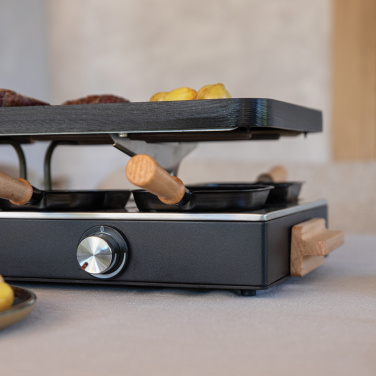 Logo trade promotional gifts picture of: BOSKA Raclette Gourmet Party, 8 Person (EU Type F)